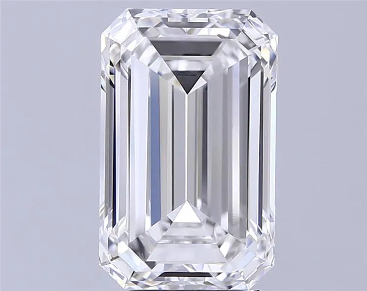 5.02ct Emerald Lab Grown Diamond (Colour F, Clarity VVS2, IGI Certified)