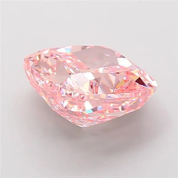 5.03ct Cushion modified Lab Grown Diamond (Colour Fancy Vivid Pink, Clarity VVS2, IGI Certified)