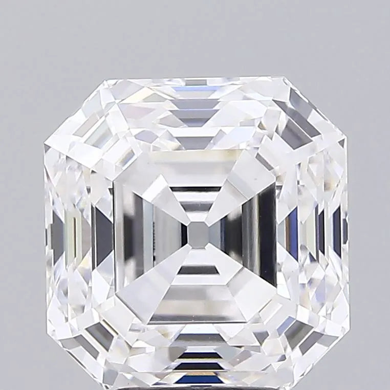 5.04ct Asscher Lab Grown Diamond (Colour F, Clarity VVS2, IGI Certified)