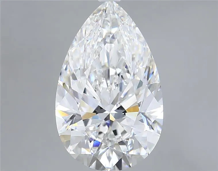 5.04ct Pear Lab Grown Diamond (Colour E, Clarity VVS2, IGI Certified)