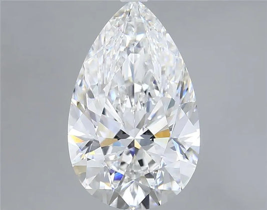 5.04ct Pear Lab Grown Diamond (Colour E, Clarity VVS2, IGI Certified)