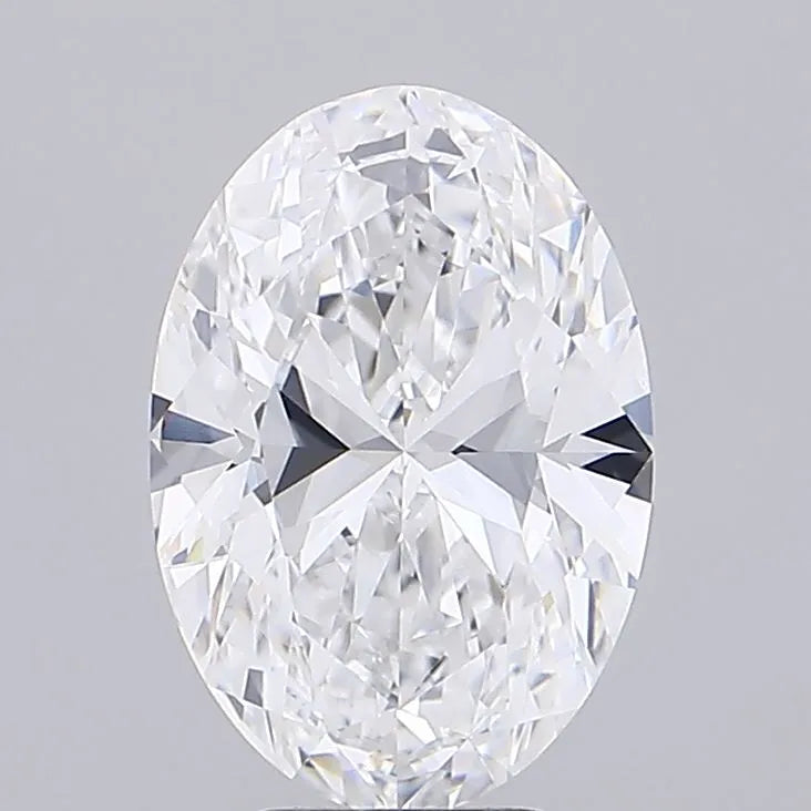 5.08ct Oval Lab Grown Diamond (Colour D, Clarity VVS1, IGI Certified)