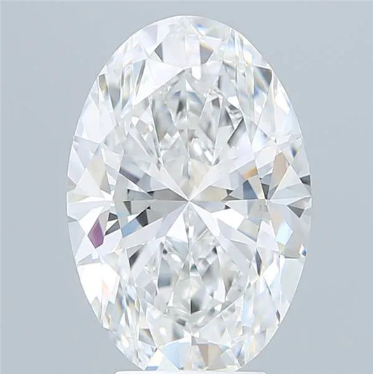 5.08ct Oval Lab Grown Diamond (Colour E, Clarity VVS2, IGI Certified)