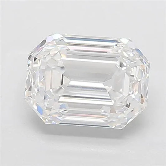 5.09ct Emerald Lab Grown Diamond (Colour D, Clarity VVS2, IGI Certified)