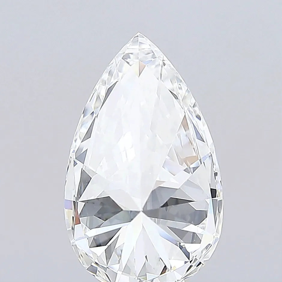 5.09ct Pear Lab Grown Diamond (Colour F, Clarity VVS2, IGI Certified)