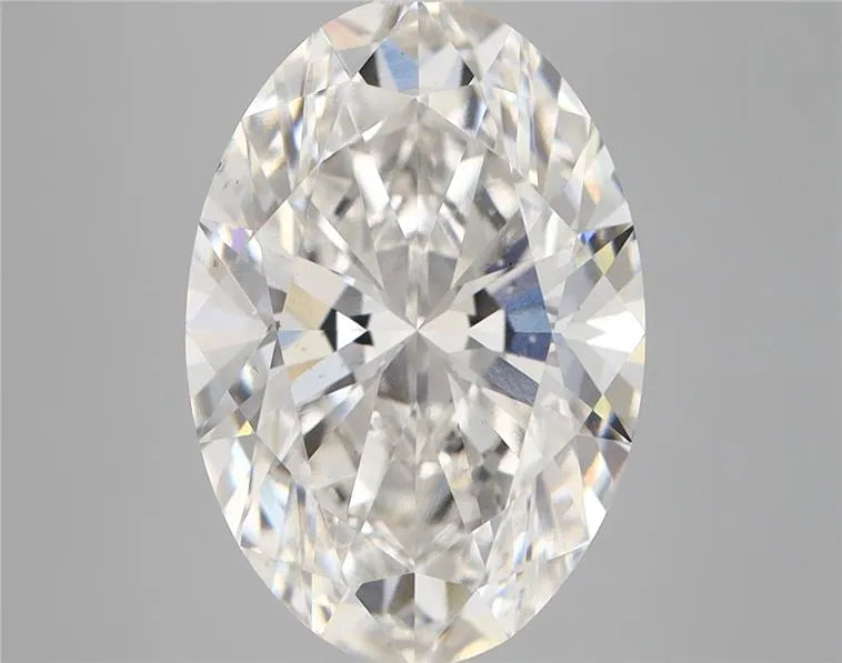 5.11ct Oval Lab Grown Diamond (Colour G, Clarity VS2, IGI Certified)