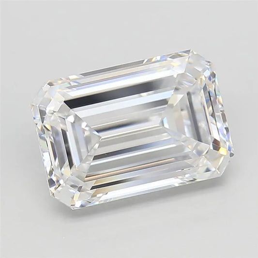 5.13ct Emerald Lab Grown Diamond (Colour E, Clarity VVS1, GIA Certified)