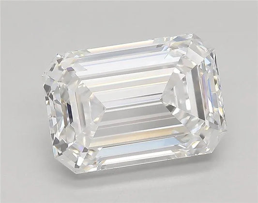 5.21ct Emerald Lab Grown Diamond (Colour D, Clarity VVS1, IGI Certified)