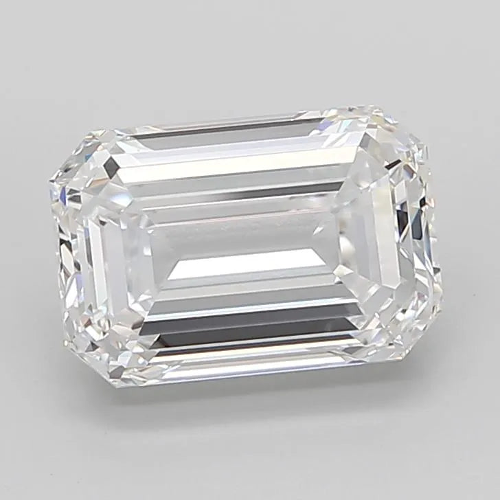5.30ct Emerald Lab Grown Diamond (Colour D, Clarity VVS1, IGI Certified)