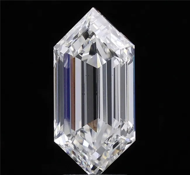 5.35ct Hexagonal Lab Grown Diamond (Colour G, Clarity VS2, IGI Certified)