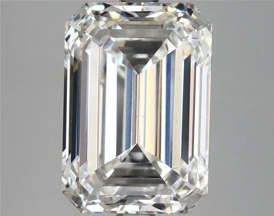 5.41ct Emerald Lab Grown Diamond (Colour F, Clarity VS2, IGI Certified)