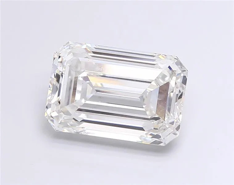 5.53ct Emerald Lab Grown Diamond (Colour F, Clarity VS1, IGI Certified)