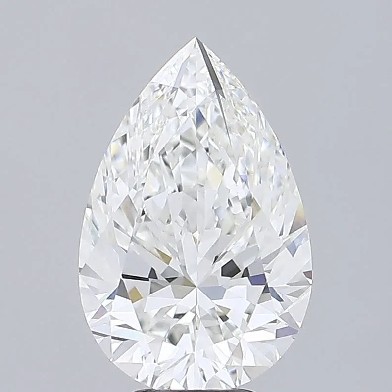 6.00ct Pear Lab Grown Diamond (Colour E, Clarity VVS2, IGI Certified)