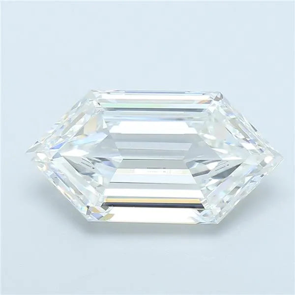 7.02ct Hexagonal Lab Grown Diamond (Colour F, Clarity VVS2, IGI Certified)
