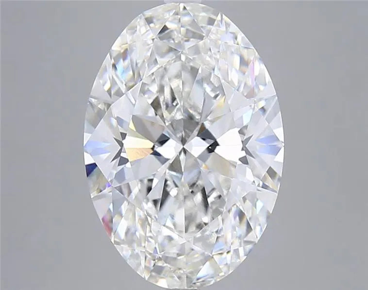 7.02ct Oval Lab Grown Diamond (Colour E, Clarity VVS2, IGI Certified)