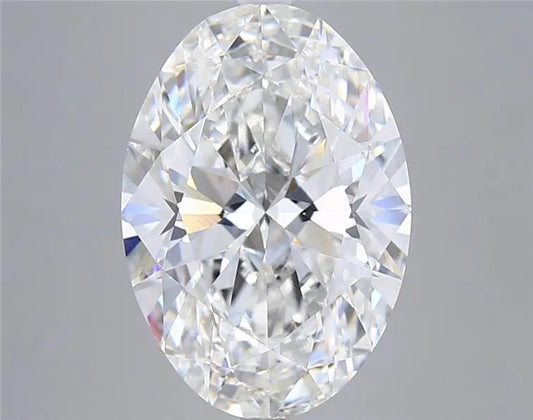 7.02ct Oval Lab Grown Diamond (Colour E, Clarity VVS2, IGI Certified)