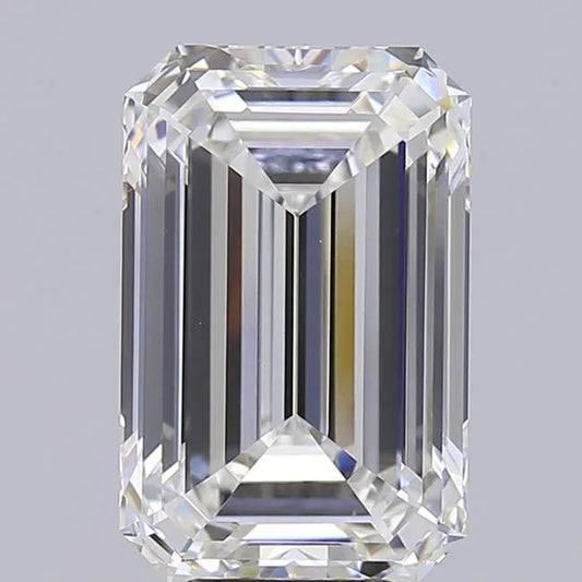 8.02ct Emerald Lab Grown Diamond (Colour E, Clarity VVS1, IGI Certified)