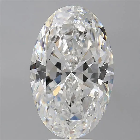 8.50ct Oval Lab Grown Diamond (Colour E, Clarity VVS2, IGI Certified)