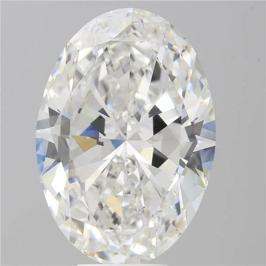 9.00ct Oval Lab Grown Diamond (Colour E, Clarity VVS2, IGI Certified)