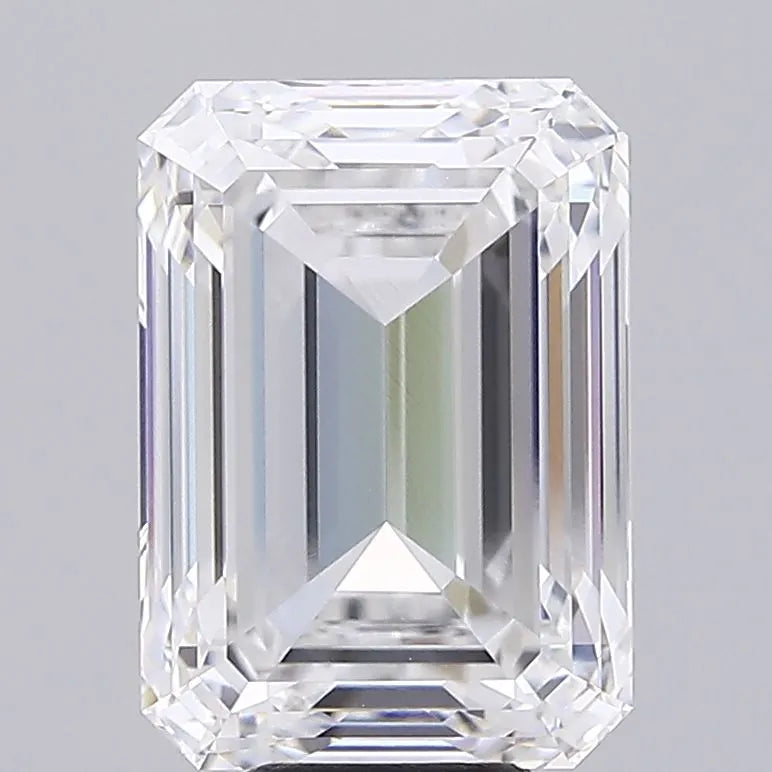 9.02ct Emerald Lab Grown Diamond (Colour E, Clarity VVS1, IGI Certified)