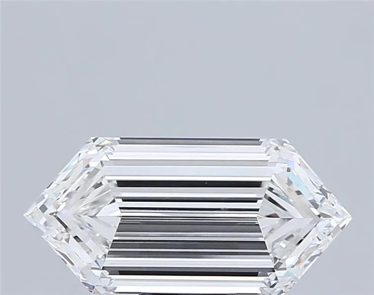 9.17ct Hexagonal Lab Grown Diamond (Colour G, Clarity VVS2, IGI Certified)