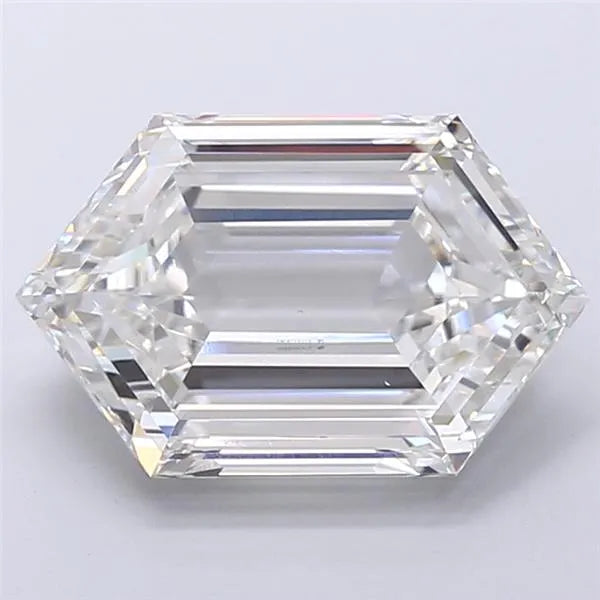 9.51ct Hexagonal Lab Grown Diamond (Colour F, Clarity VS1, IGI Certified)