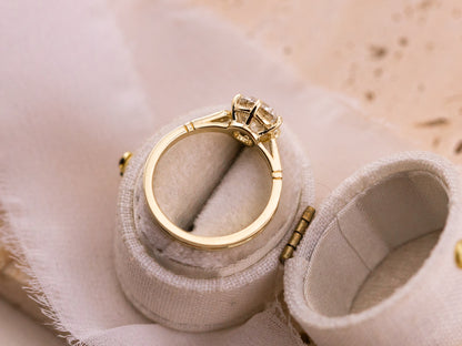 2.05ct old mine cut engagement ring - Iris