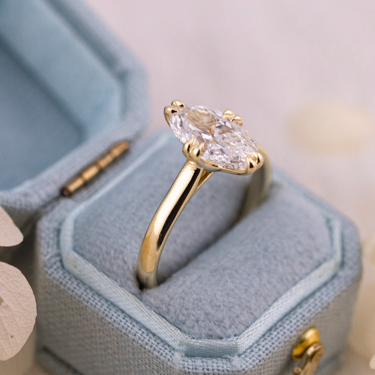 Antique style faceting giving broad old world flashes of light