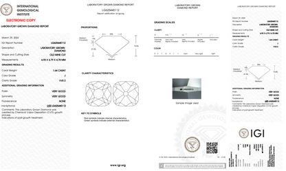 The Stone Archive · 1.64ct J VVS2 Old Mine Cut Lab-Grown Diamond