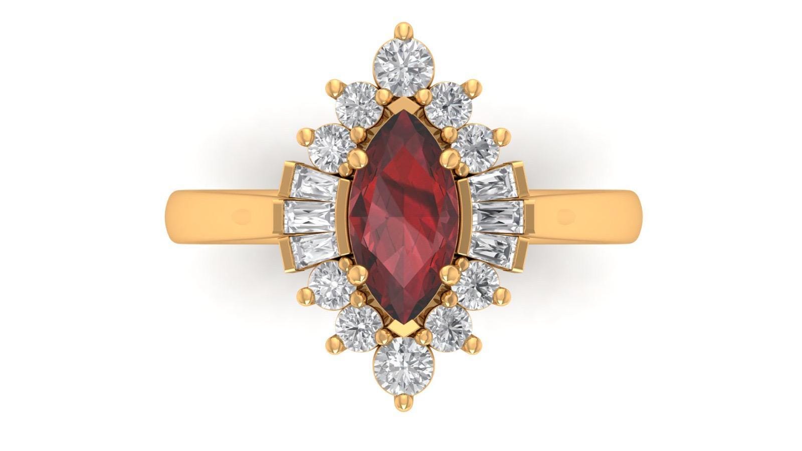 Custom jewelry design CAD design custom engagement ring
