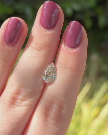 The Stone Archive · 2.14ct G VVS2 Pear Lab-Grown Diamond