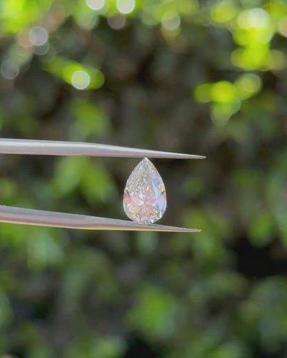 The Stone Archive · 2.14ct G VVS2 Pear Lab-Grown Diamond