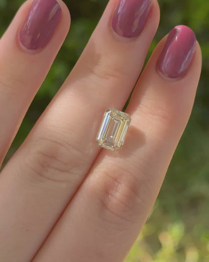 The Stone Archive · 4.12ct I VVS2 Emerald Lab-Grown Diamond