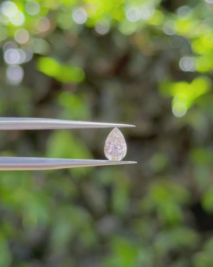 The Stone Archive · 0.70ct L SI1 Pear Natural Diamond