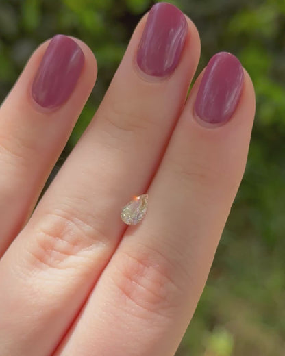 The Stone Archive · 0.70ct L SI1 Pear Natural Diamond