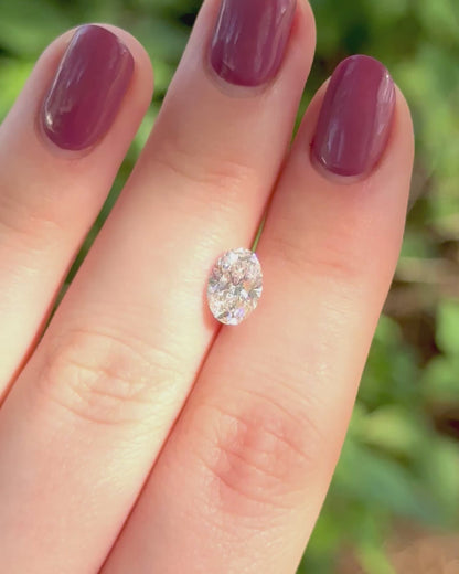 The Stone Archive · 1.61ct D VVS2 Oval Lab-Grown Diamond