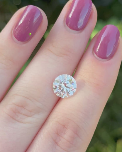 The Stone Archive · 3.44ct E VVS2 Round Lab-Grown Diamond