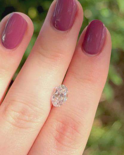 The Stone Archive · 1.71ct E VVS2 Oval Lab-Grown Diamond