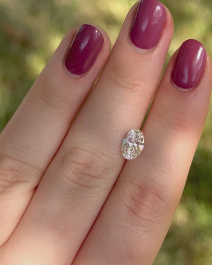The Stone Archive · 1.54ct D VS1 Oval Lab-Grown Diamond