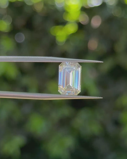 The Stone Archive · 4.12ct I VVS2 Emerald Lab-Grown Diamond