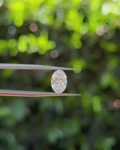 The Stone Archive · 1.54ct D VS1 Oval Lab-Grown Diamond